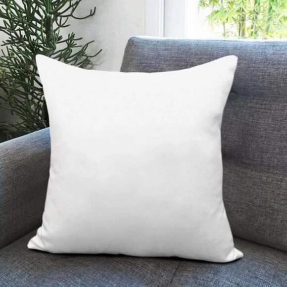 Pillow Cover Cat Paw Print Zip Closure Deco Large Black White Square 17.7 x 17. - Picture 4 of 13